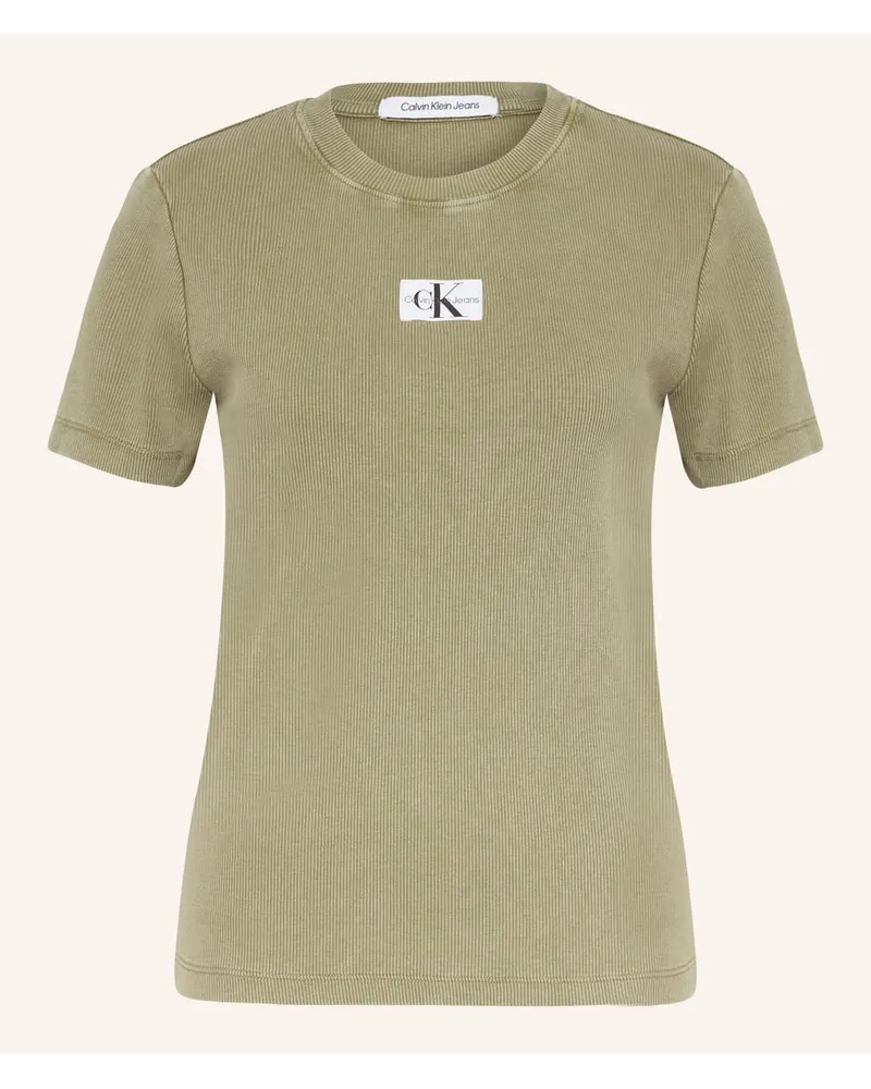 Calvin Klein T-Shirt Gruen