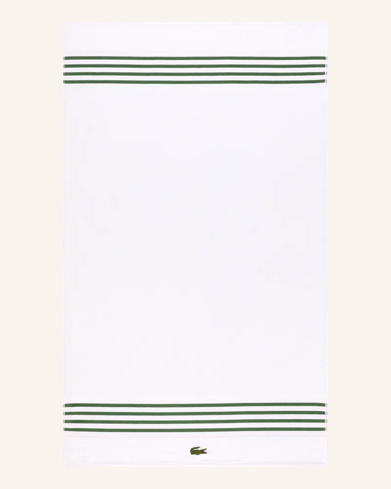 Lacoste Badetuch LCOURTLI Grün