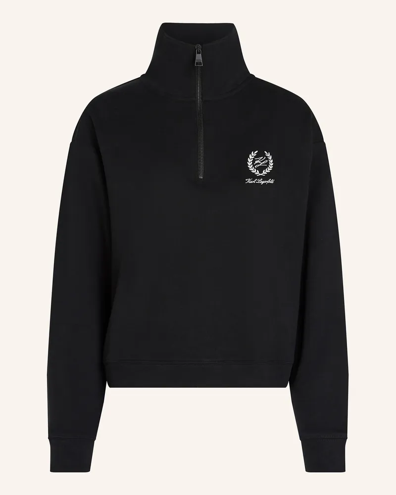 Karl Lagerfeld Top schwarz Schwarz