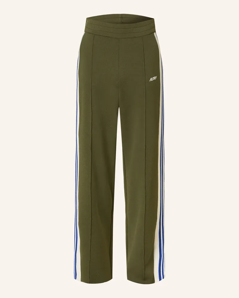 AUTRY Sweatpants mit Galonstreifen Khaki