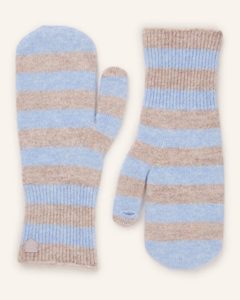 Hestra Fäustlinge Moritz blau Hellblau