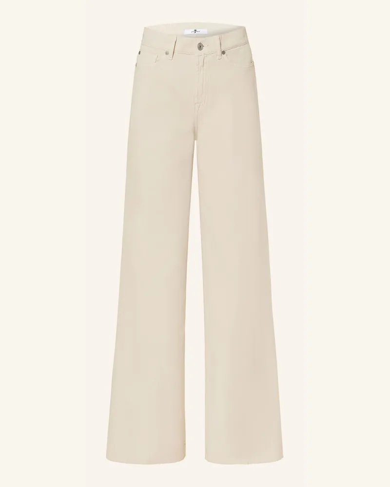 7 for all mankind Bootcut-Hose LOTTA Beige