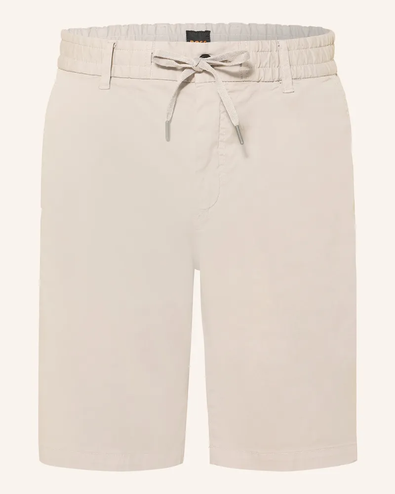 HUGO BOSS Chinoshorts Tapered Fit Hellbraun