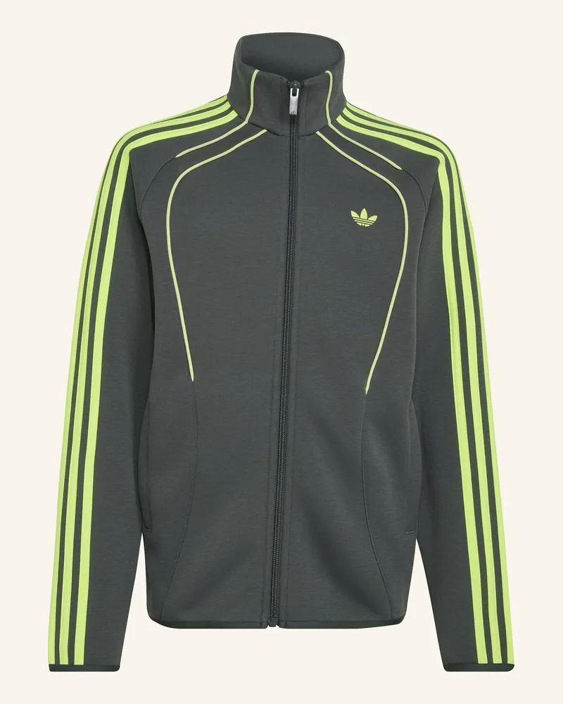 adidas Spacer Trainingsjacke grau Schwarz