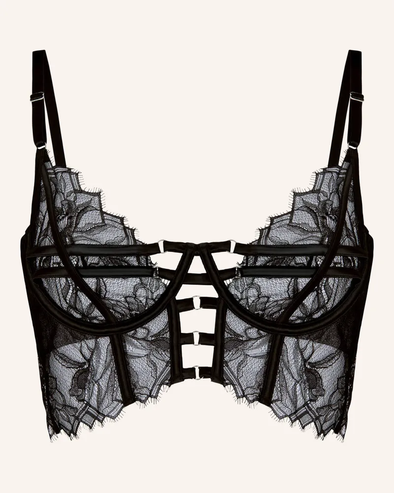 Hunkemöller Bustier Bea schwarz Schwarz