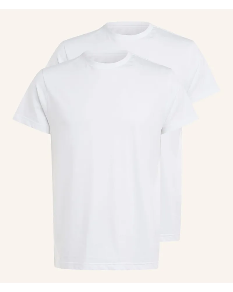 Jockey 2er-Pack T-Shirts AMERICAN Weiss