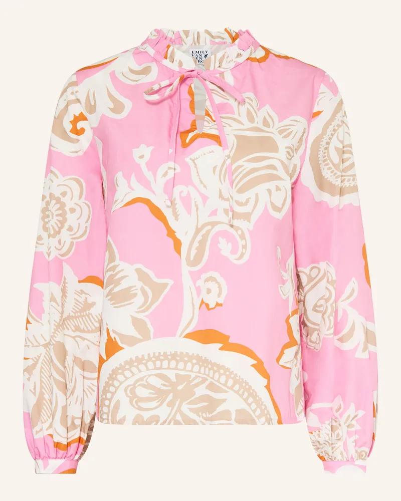 Emily van den Bergh Blusenshirt Rosa