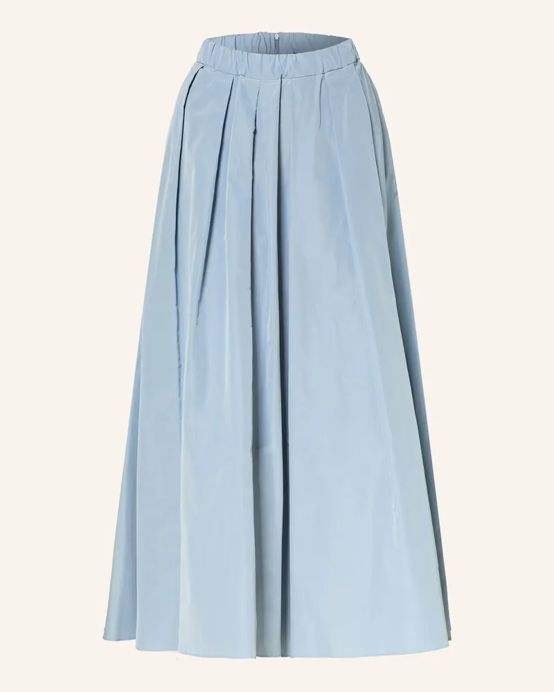 Max Mara Faltenrock Formica blau Hellblau