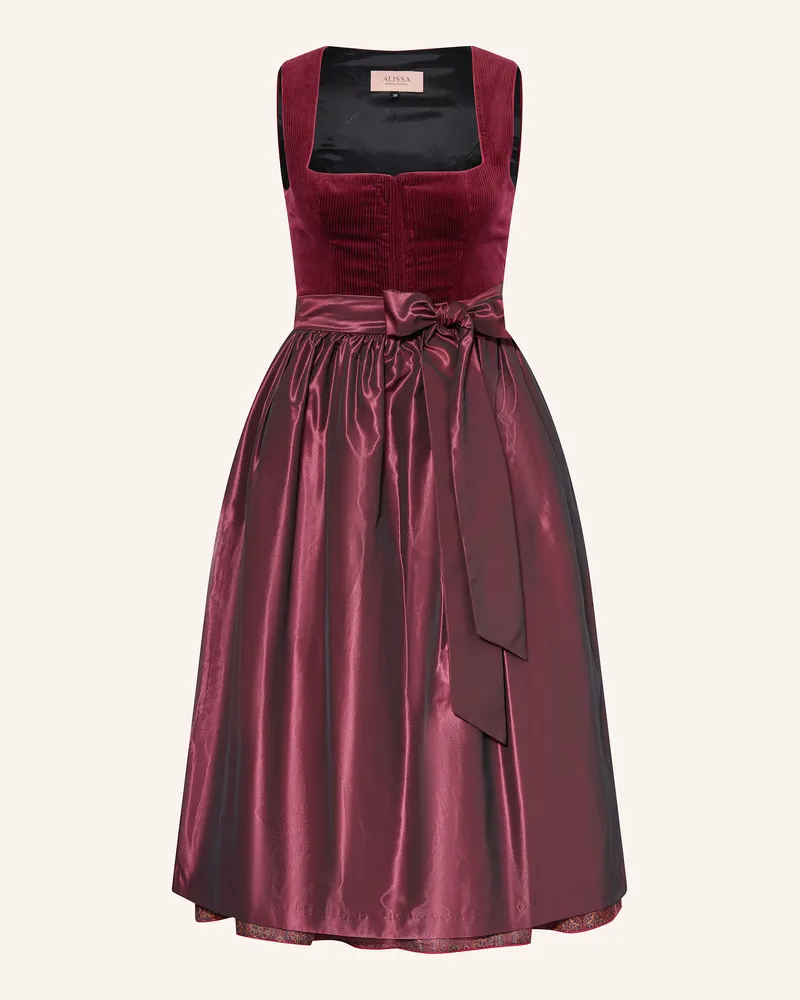 KINGA MATHE Dirndl Neda rot Dunkelrot