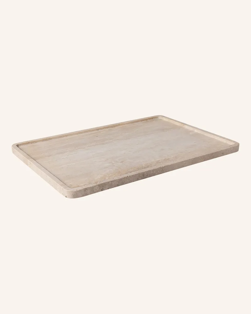 Villeroy & Boch Servierplatte MANUFACTURE TRAVERTINE Beige