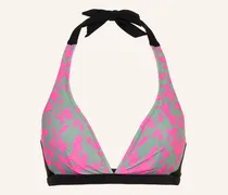 Neckholder-Bikini-Top jasmin2 grau