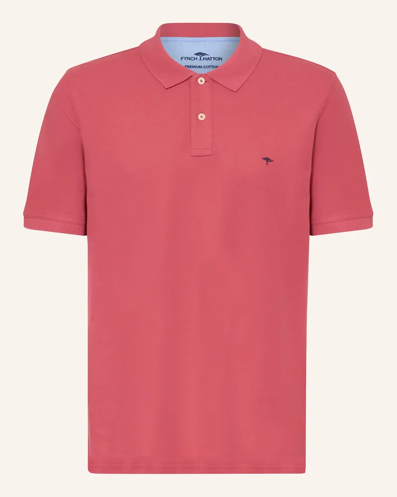 Fynch-Hatton Piqué-Poloshirt Hellrot