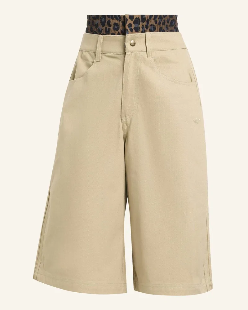 adidas FIREBIRD UTILITY SHORTS Beige