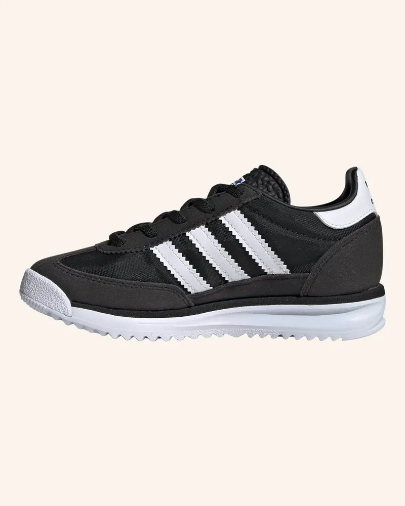 adidas SL 72 RS ELASTIC LACES KIDS SCHUH Schwarz