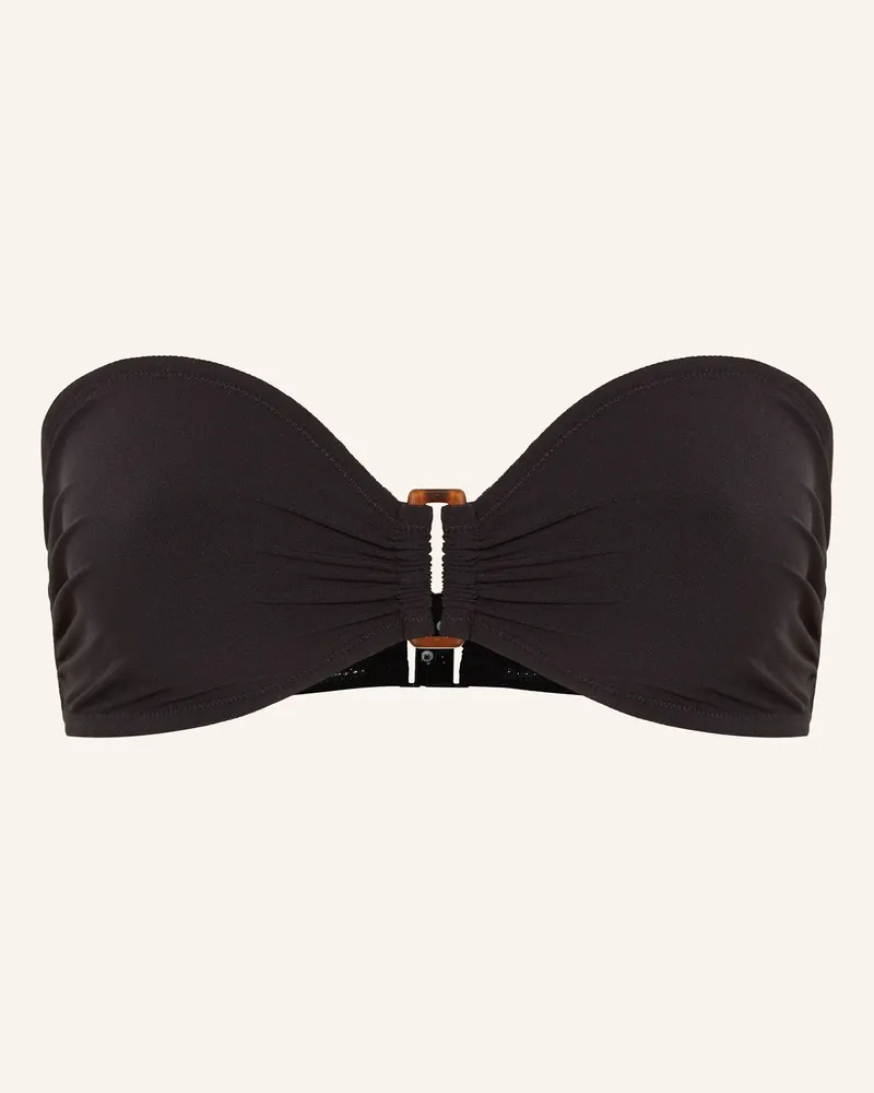Vilebrequin Bandeau-Bikini-Top Luce schwarz Schwarz