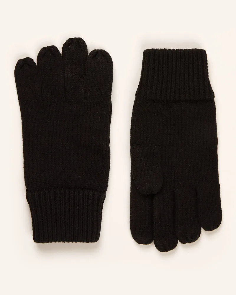 paul Handschuhe schwarz Schwarz