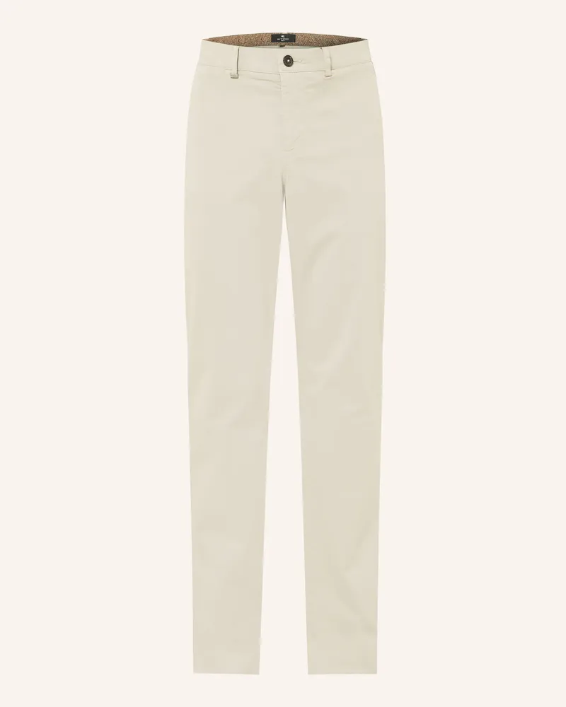 Etro Chino Regular Fit grau Hellgrau