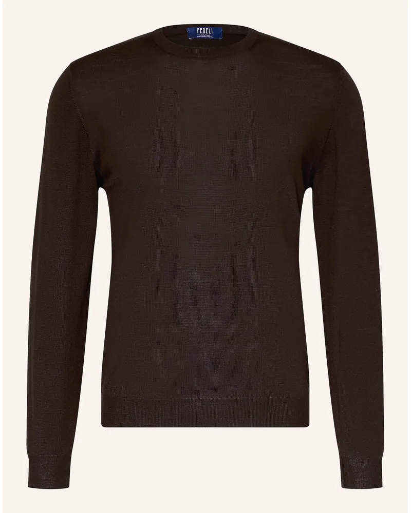 Fedeli Pullover Braun