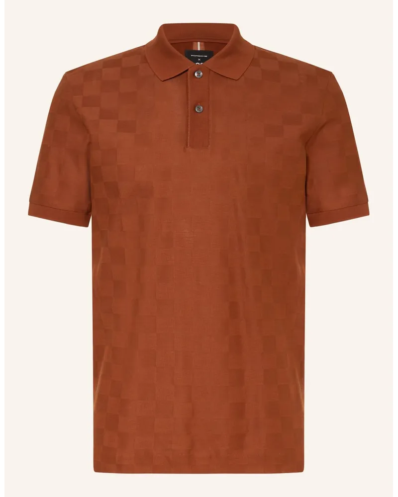 HUGO BOSS Piqué-Poloshirt PARLAY Orange