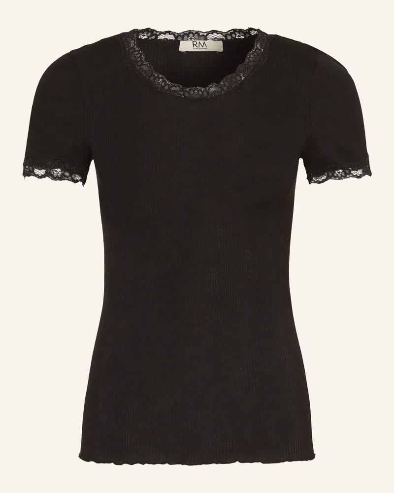 Rosemunde T-Shirt Rmwbalta Mit Spitze schwarz Schwarz