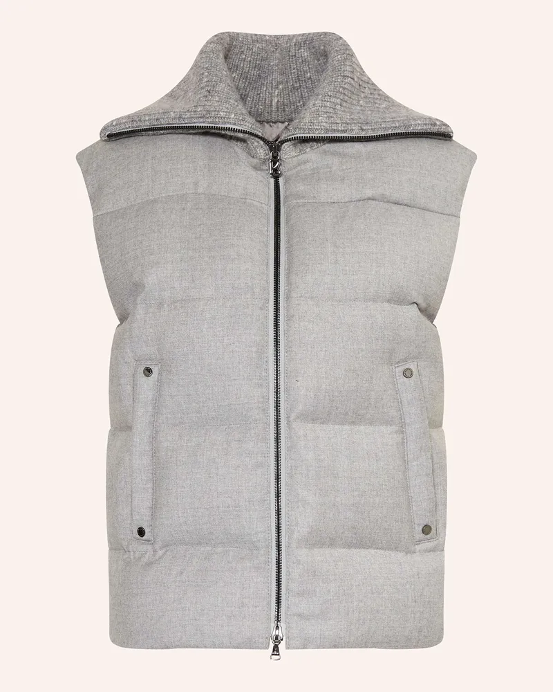 Bogner Daunenweste Eloise-D grau Hellgrau