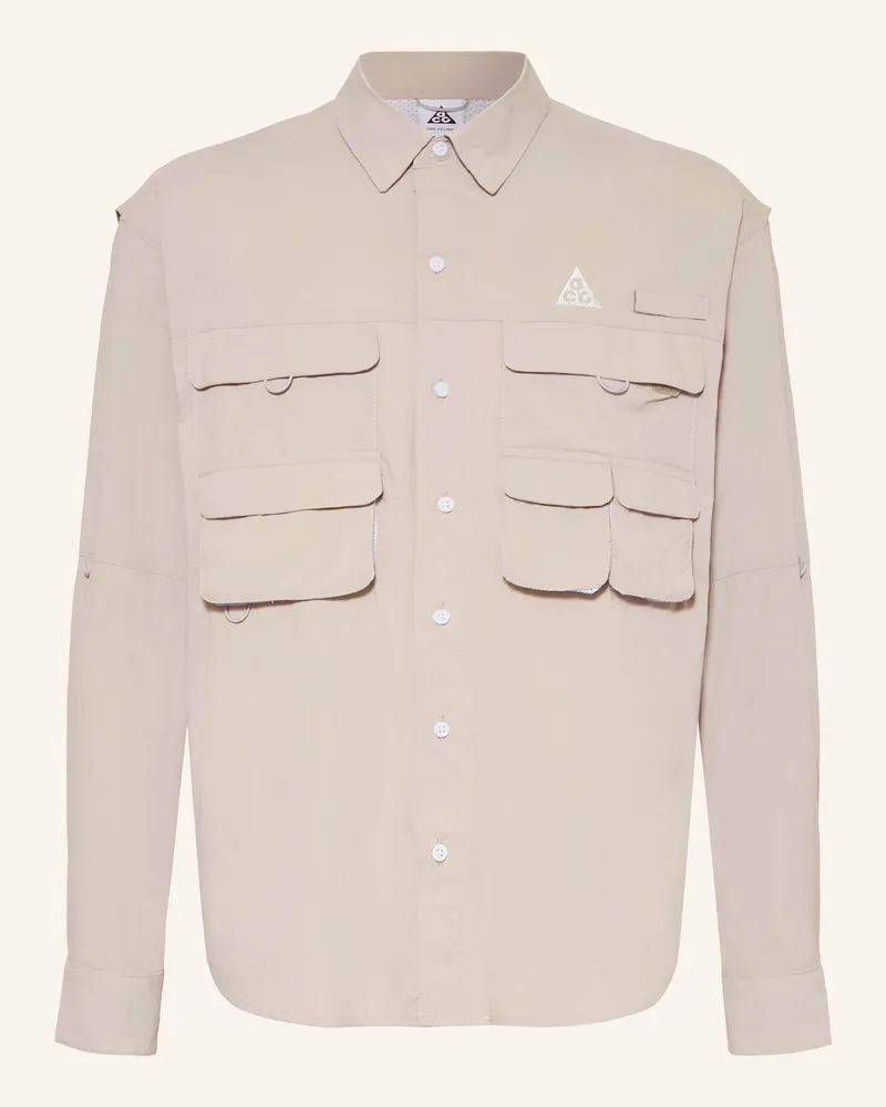 Nike Outdoor-Hemd Acg Dri-Fit Adv grau Hellgrau