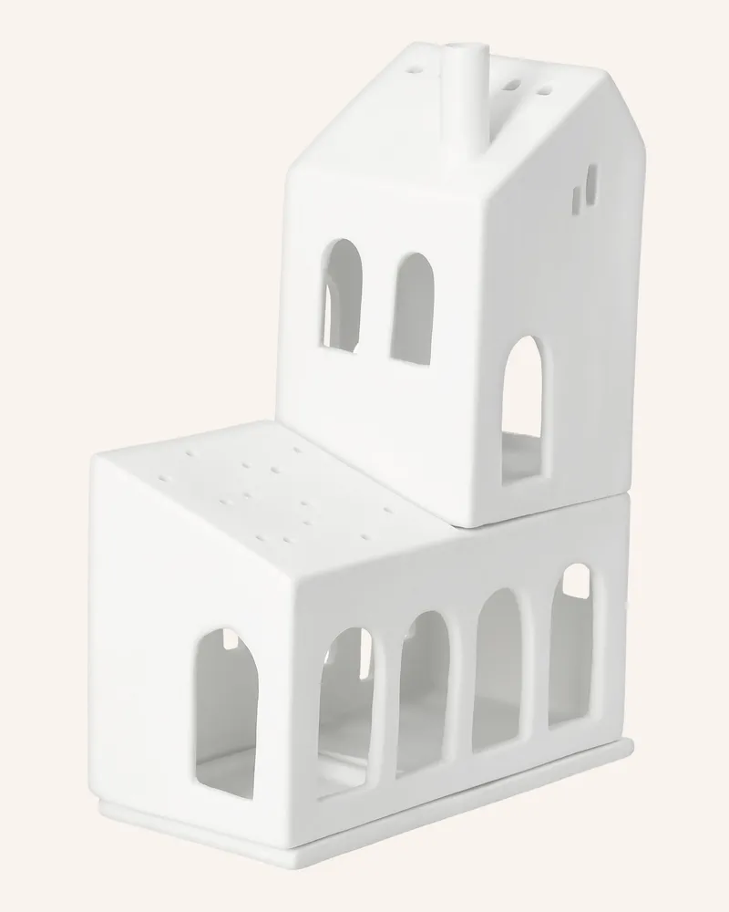räder Dekofigur Lichthaus Stapelhaus Der Bögen weiss Weiss