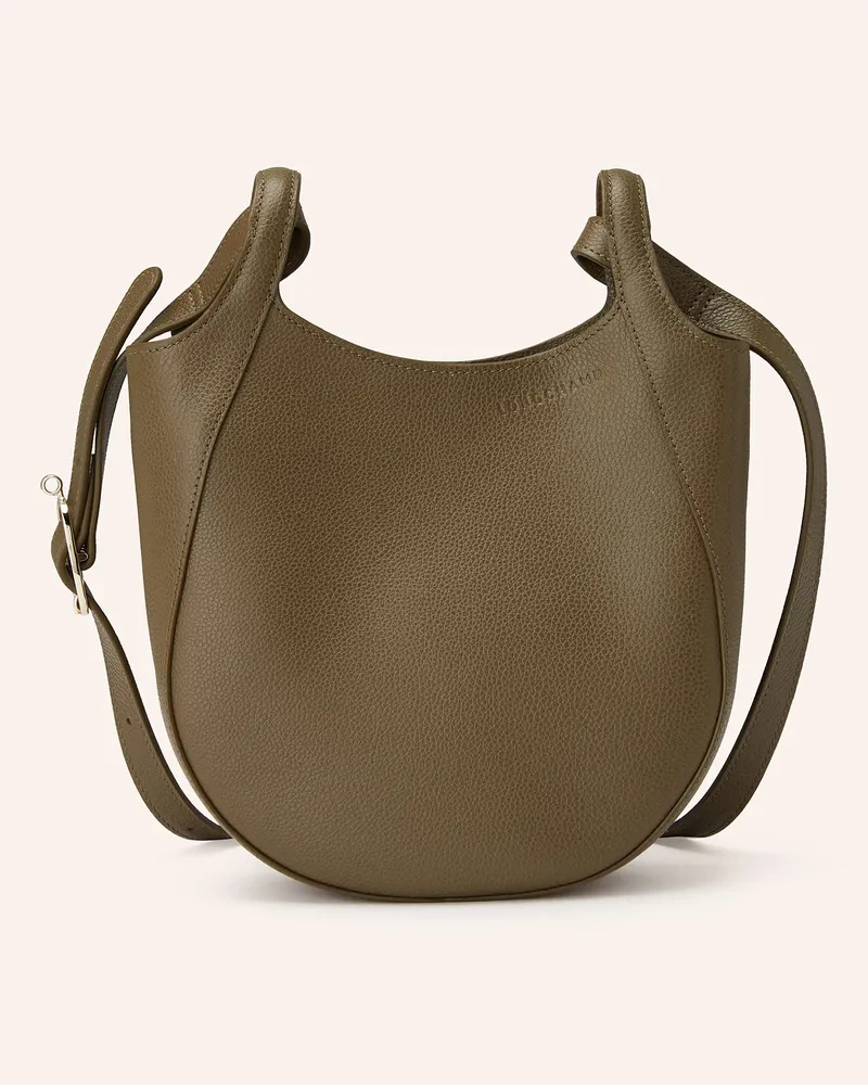 Longchamp Umhängetasche Le Foulonné Small gruen Khaki