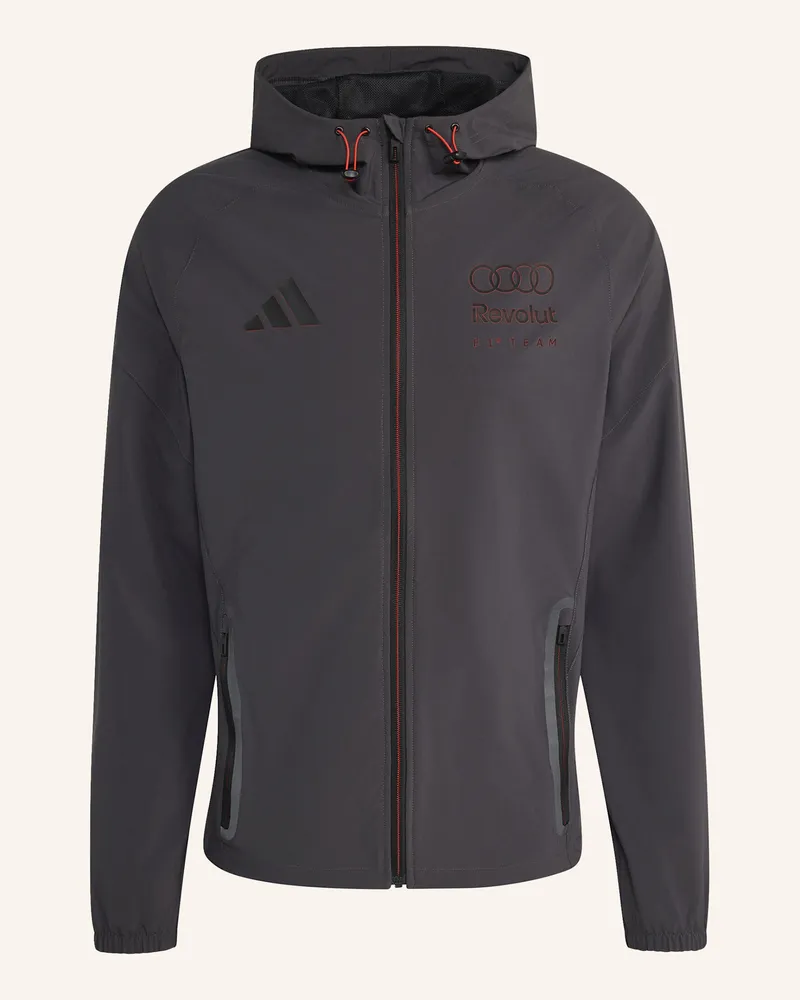 adidas AUDI REVOLUT F1 TEAM DNA VIS TECH JACKE Schwarz