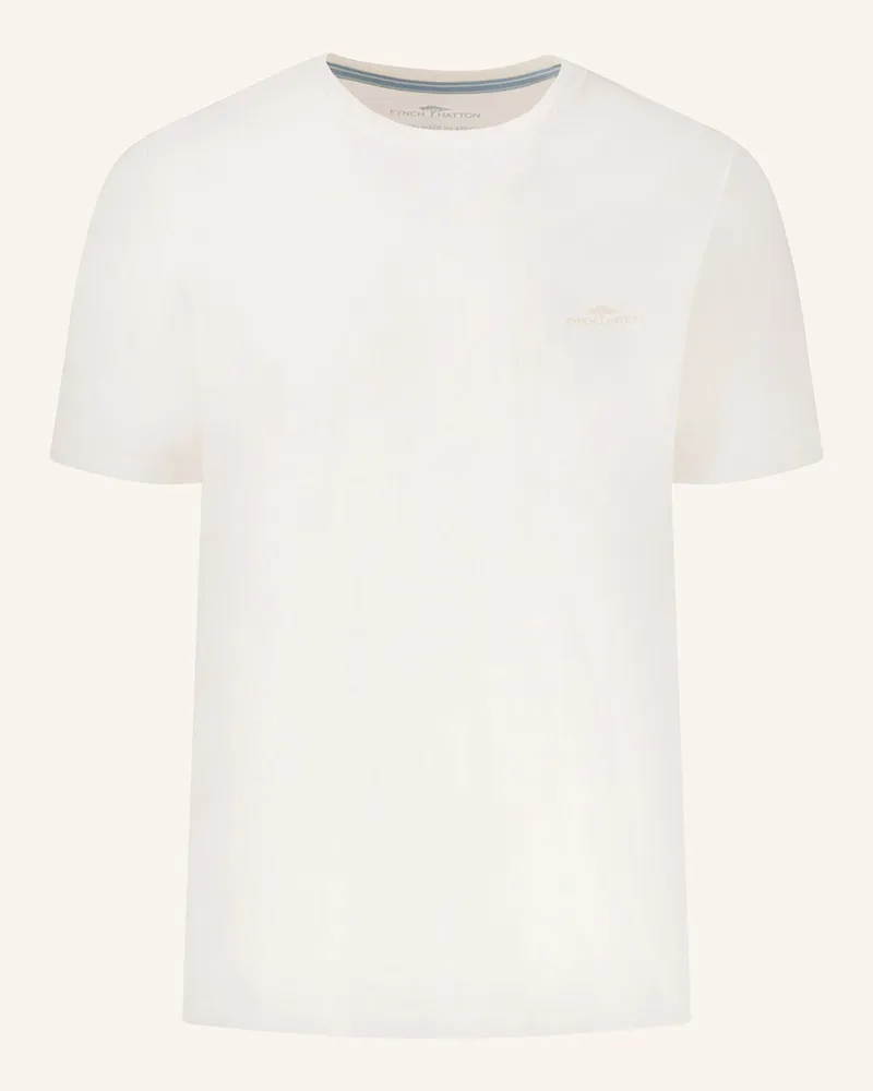 Fynch-Hatton T-Shirt weiss Ecru