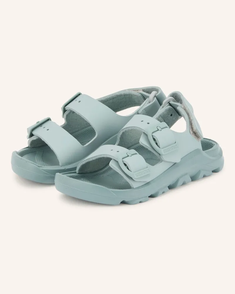 Birkenstock Sandalen Mogami gruen Hellgrau