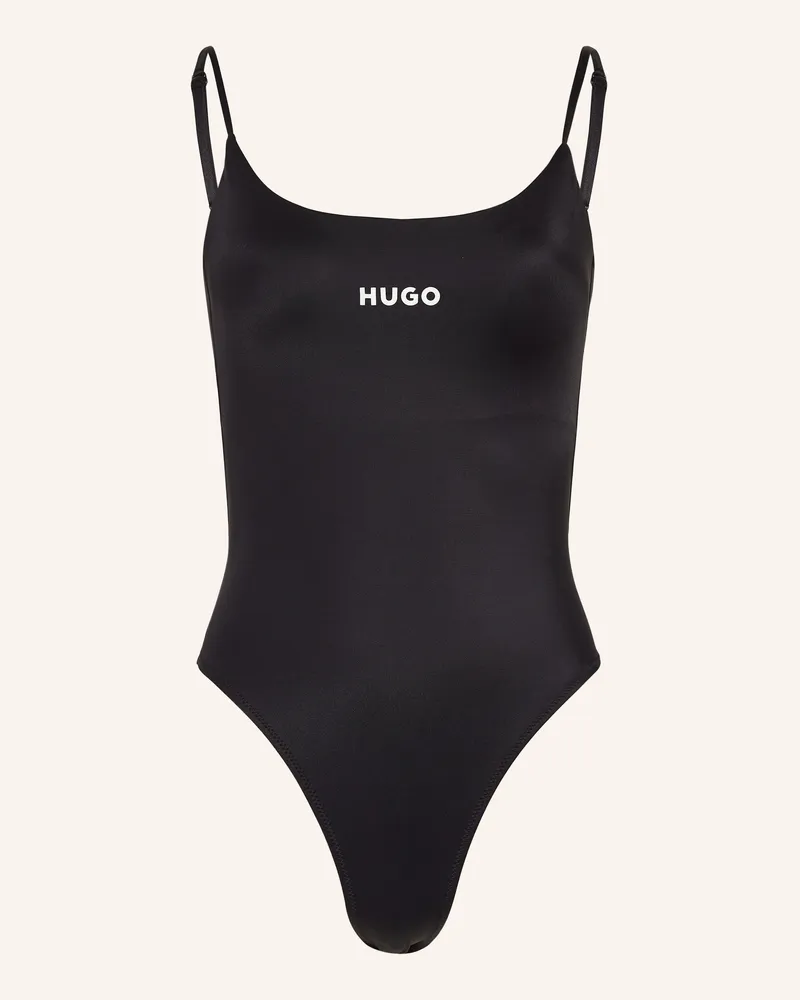HUGO BOSS Badeanzug PURE Schwarz