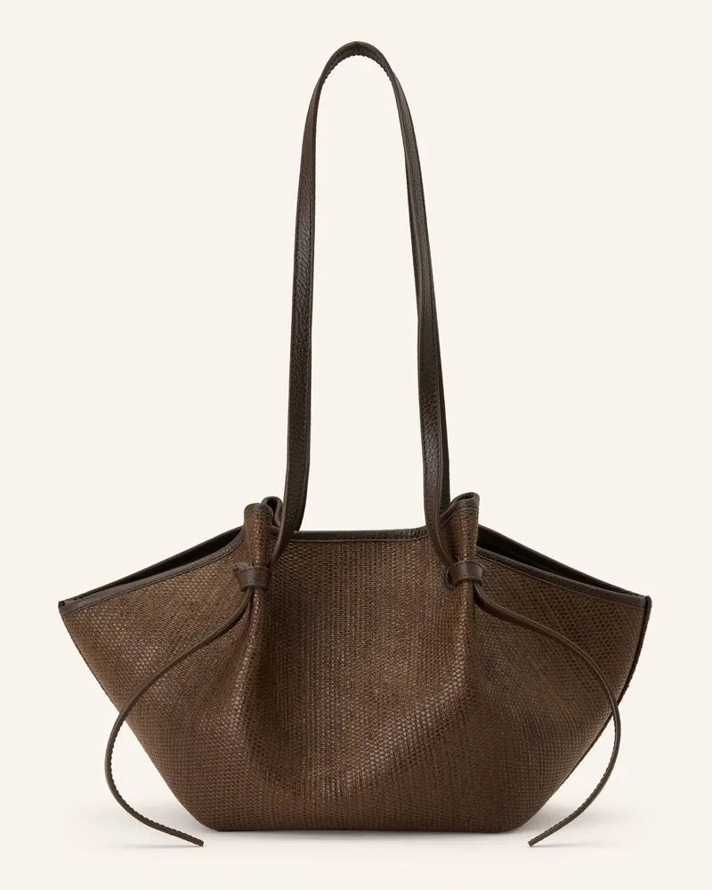 YUZEFI Schultertasche MOCHI Braun