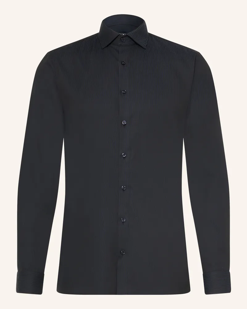 Olymp Hemd No. Six Super Slim blau Dunkelblau