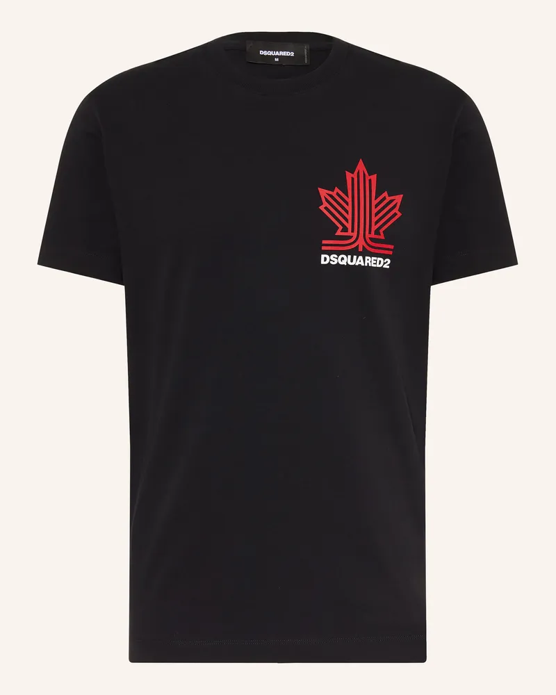 Dsquared2 T-Shirt schwarz Schwarz