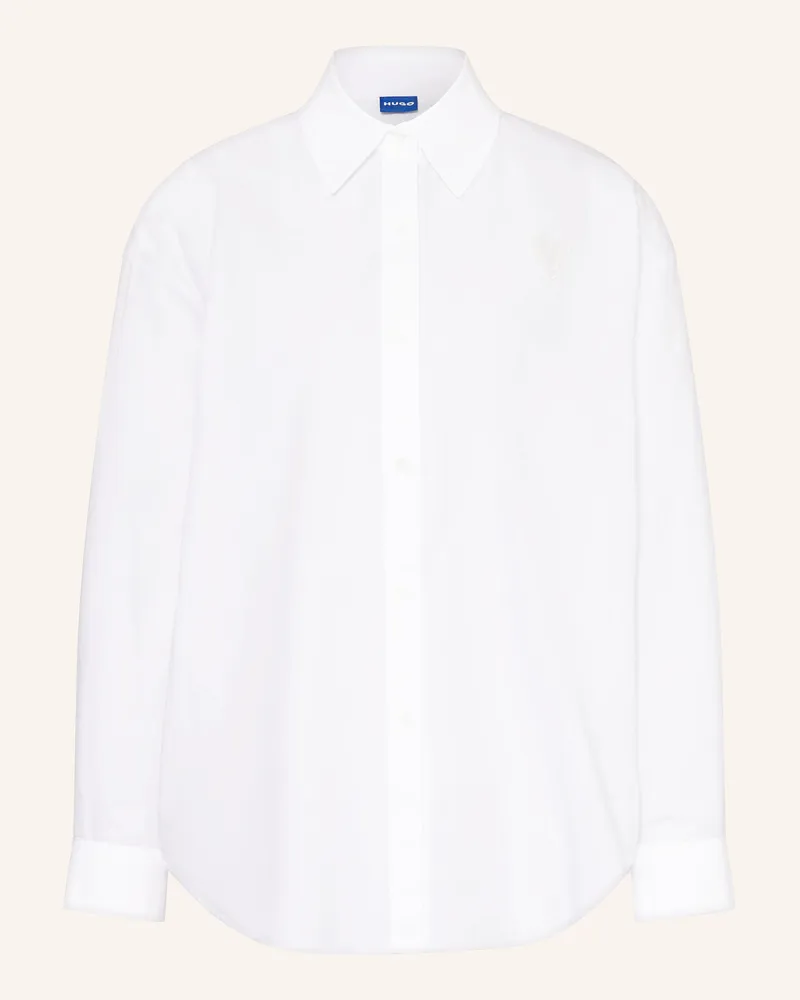 HUGO BOSS Hemdbluse Elisana weiss Weiss