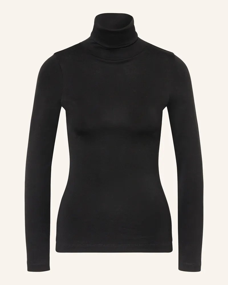 Stefan Brandt Rollkragenshirt Schwarz