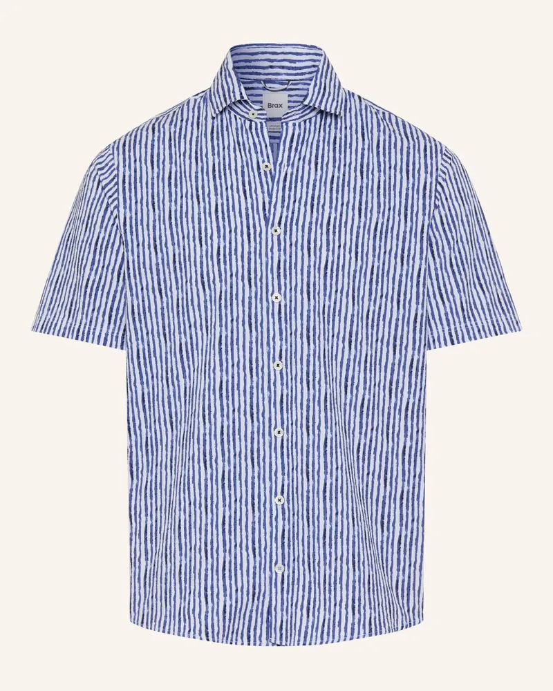 Brax Hemd Style Hardy blau Dunkelblau