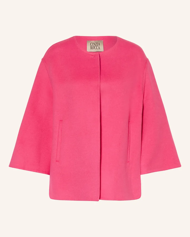 Cinzia Rocca Kastenjacke pink Pink