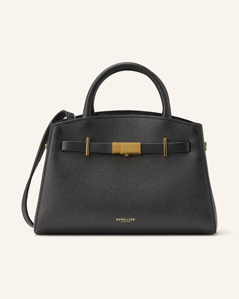 DeMELLIER Handtasche The Small Hudson schwarz Schwarz