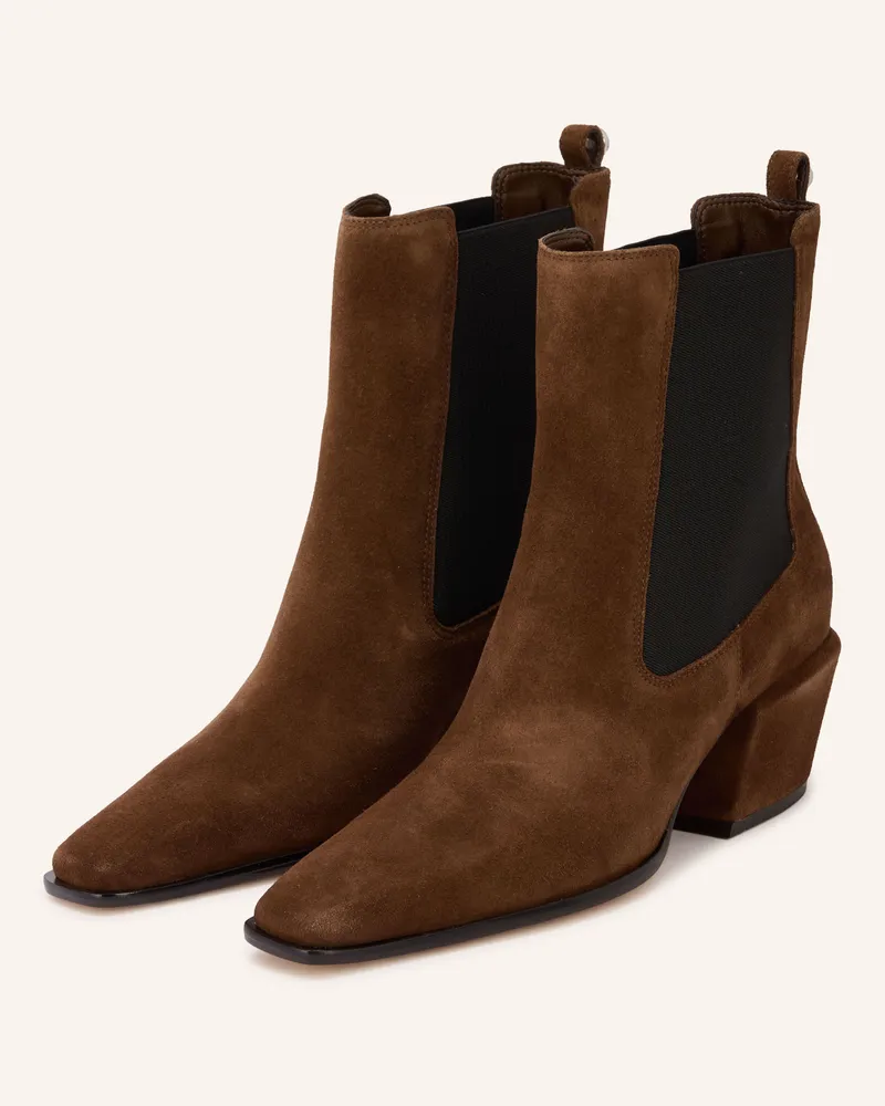 CARRANO Chelsea-Boots braun Dunkelbraun