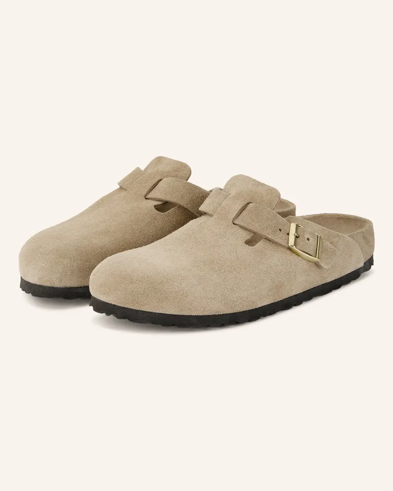 Birkenstock Pantoletten Boston beige Beige