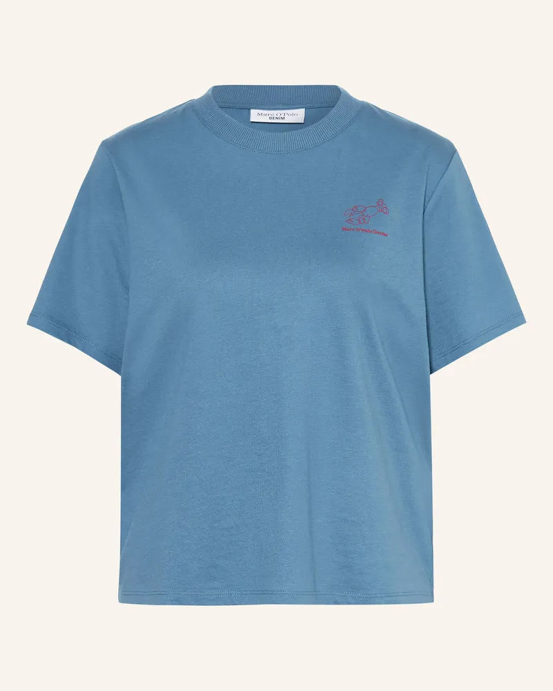 Marc O'Polo T-Shirt Blau