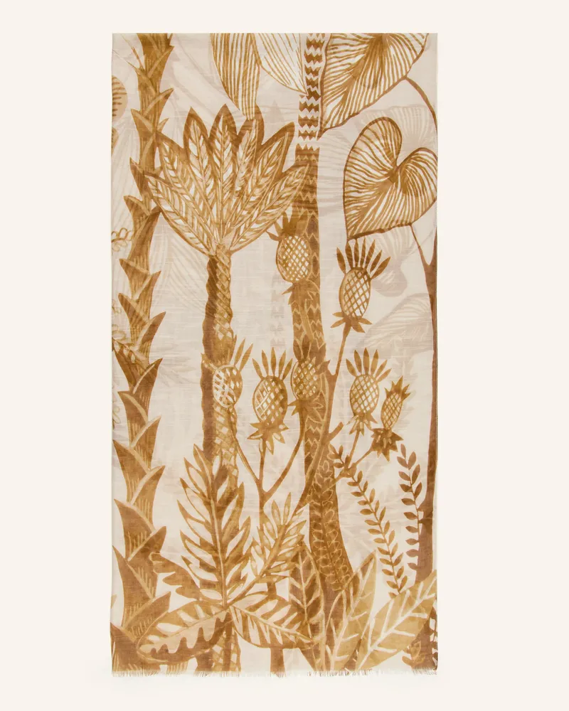 Barbieri Schal beige Creme