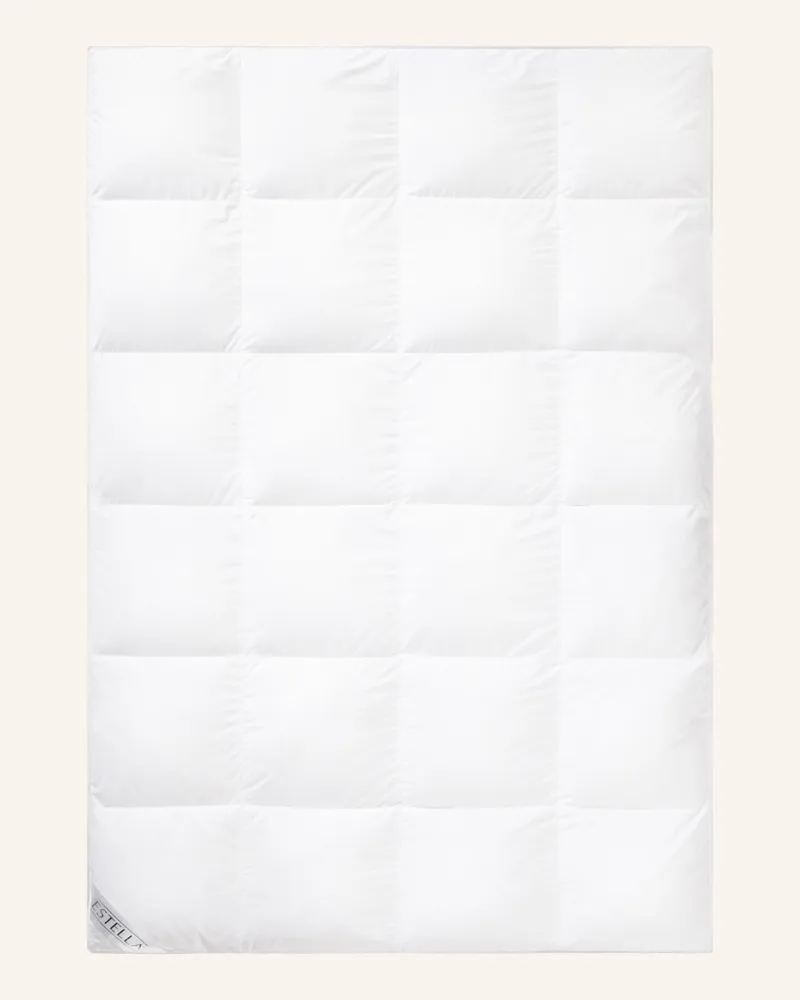 Estella Bettdecke Winter Elegance weiss Weiss
