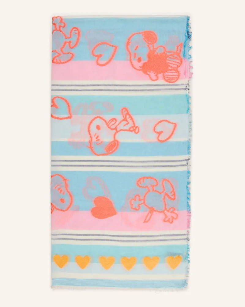 Codello Jacquard-Tuch blau Hellblau