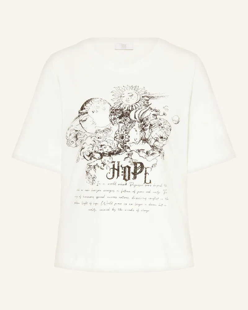 Riani T-Shirt weiss Creme