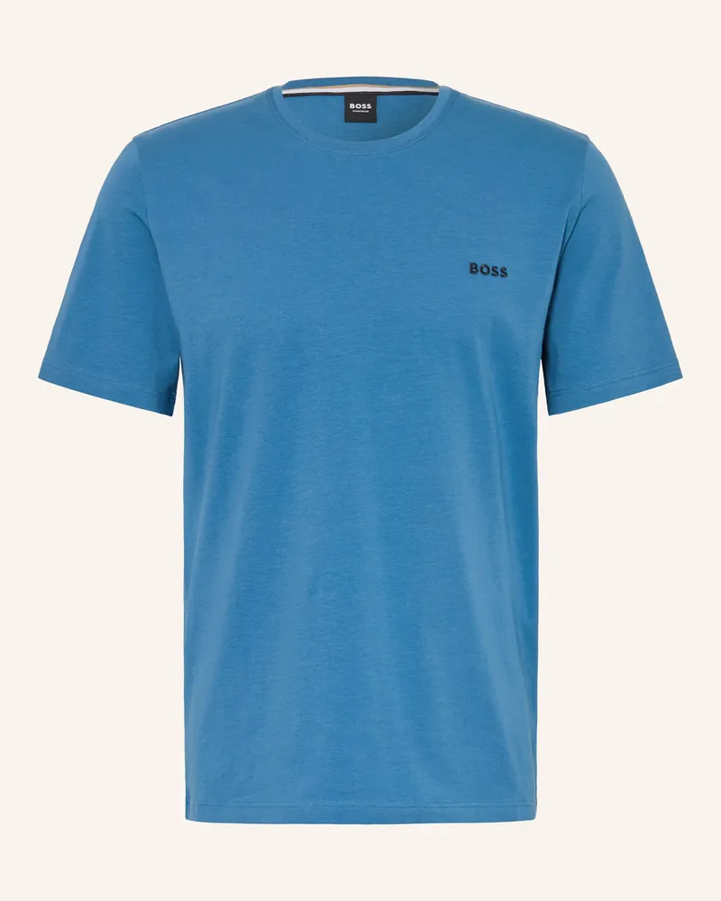 HUGO BOSS Schlafshirt MIX&MATCH Blau
