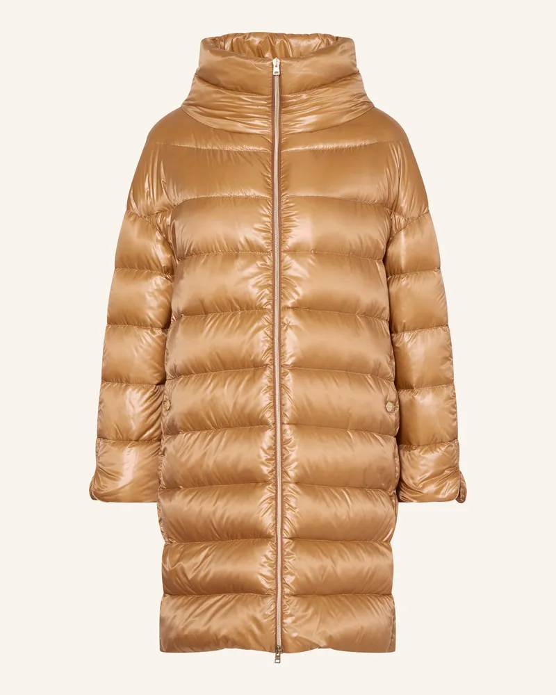 Herno Daunenmantel Matilde braun Camel
