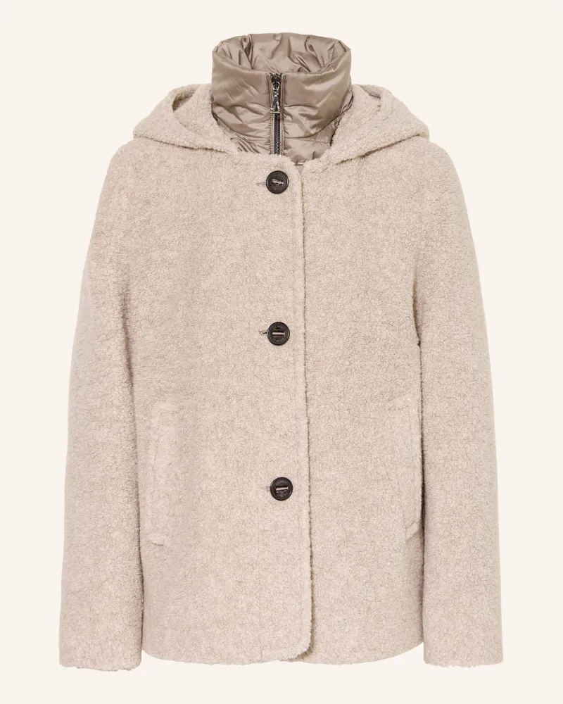 Gil Bret Teddyfell-Jacke Mit Herausnehmbarer Blende beige Beige